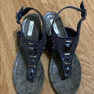 Vera Wang  wedge heel sandals